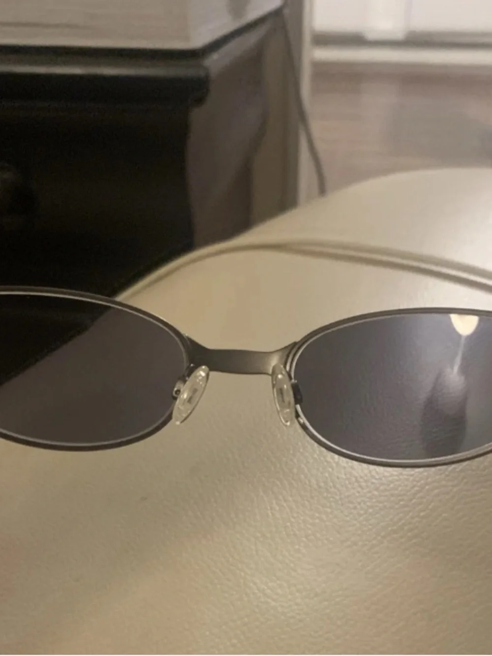 Oakley E-wire 2.1 Silver Sunglasses Vintage Sunglasses Comes With Case (Frames)